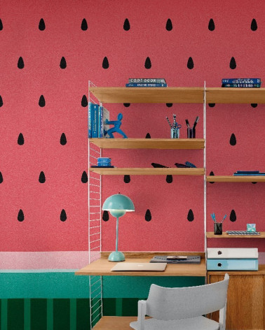 Mural con estilo Geometrico modelo Fruit watermelon de la marca Coordonné
