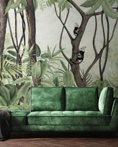 Mural con estilo Botánico modelo Casa de Vidro de la marca Coordonné