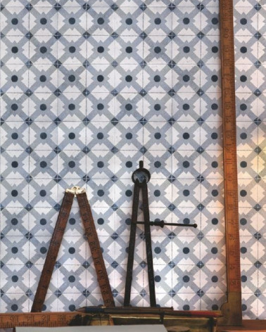 Papel Pintado con estilo Geometrico modelo Celosia de la marca Coordonné