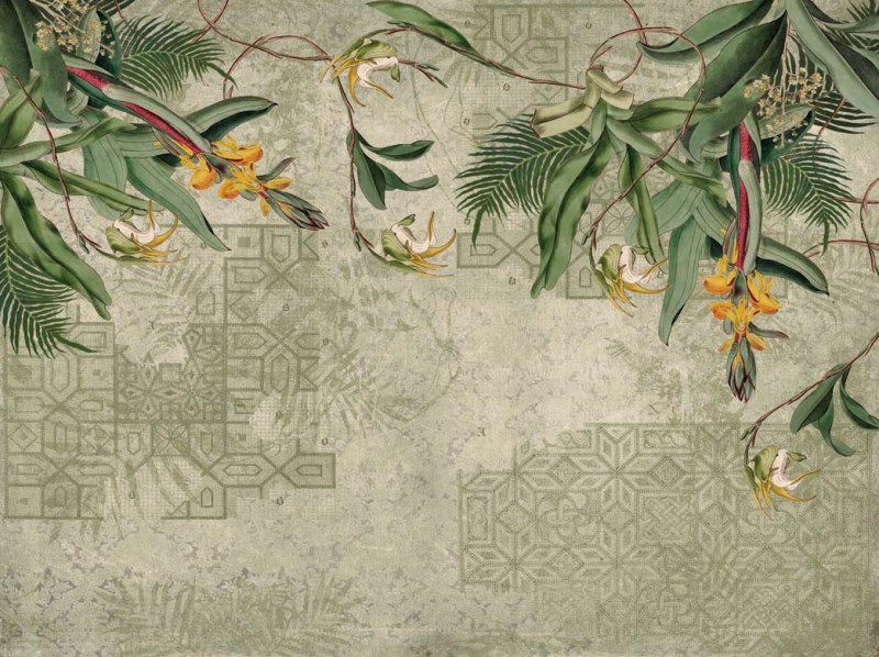 Murales lhasa de la marca Tres Tintas estilo Tropical