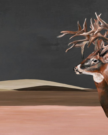 Murales Great Deer de estilo Animales y Paisaje de la marca Coordonné