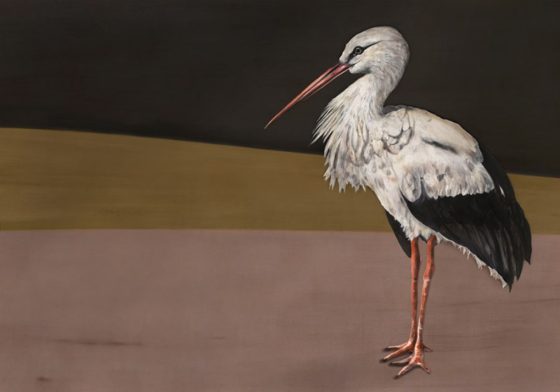 Murales Stork Mother de estilo Animales y Paisaje de la marca Coordonné