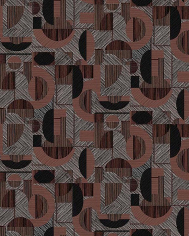 Papel Pintado NAKITA de la marca Khroma estilo Geométrico
