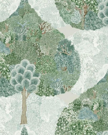 Papel Pintado Mystic Forest de la marca York Wallcoverings estilo Botánico
