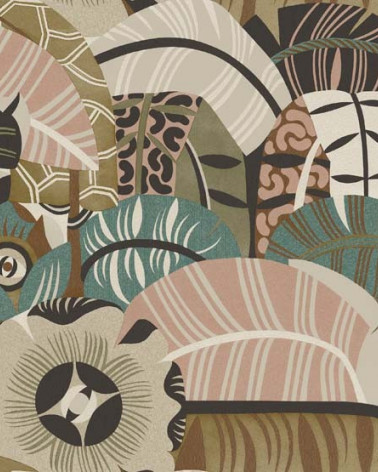 Papel Pintado HYPNOTIC SAFARI de la marca Borastapeter estilo Botánico