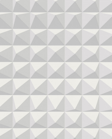Papel Pintado con estilo Geometrico modelo Domino Pyramid de la marca Kirby Design