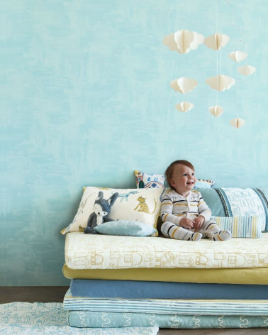 Papel Pintado con estilo Infantil modelo Colourwash Wallcovering de la marca Villa Nova