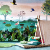 Mural con estilo Infantil modelo Dusky Amazon Wall Mural de la marca Villa Nova