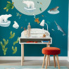 Papel Pintado con estilo Infantil modelo Ocean Antics Wall Stickers de la marca Villa Nova