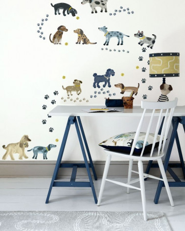 Papel Pintado con estilo Infantil modelo Walkies Wall Stickers de la marca Villa Nova