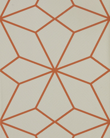 Papel Pintado con estilo Geometrico modelo Axal de la marca Harlequin