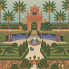Papel Pintado con estilo Vintage modelo Alcazar Gardens Sevilla de la marca Cole & Son