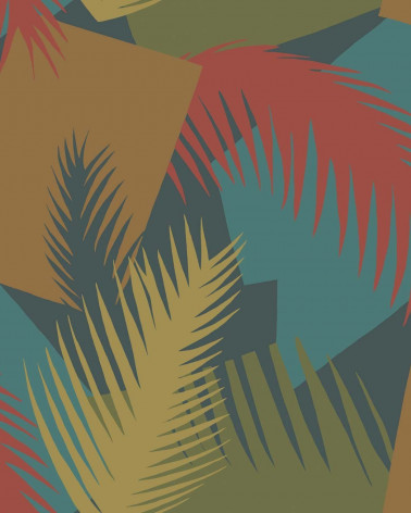 Papel Pintado Deco Palm de la marca Cole & Son