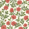 Papel Pintado Hampton Roses de la marca Cole & Son de estilo Vintage y Flores