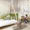 Papel Pintado con estilo Infantil modelo HAPPY DREAMS FRISE SAVANNA de la marca Casadeco