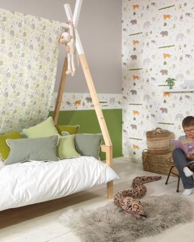 Papel Pintado con estilo Infantil modelo HAPPY DREAMS UNI de la marca Casadeco