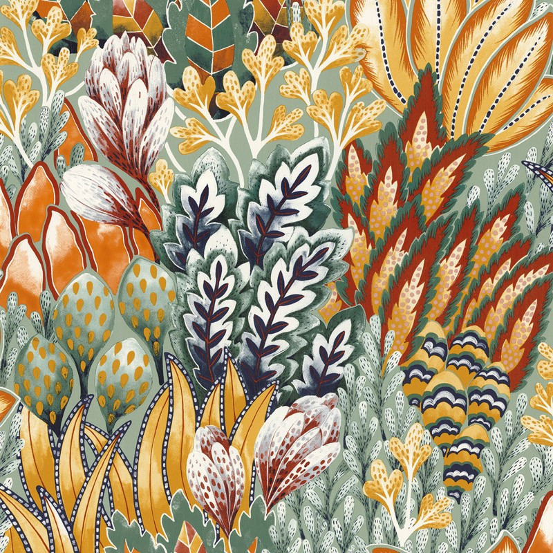 Papel Pintado Avicennia de estilo Botánico de la marca Casamance