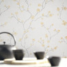 Papel Pintado Natsu Hanami de estilo Botánico de la marca Casadeco