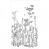 Panel Moonlight Panoramique Wild Flowers de la marca Caselio de estilo Botánico