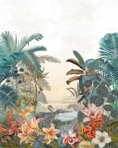 Papel Pintado Paraiba de la marca Casamance de estilo Tropical