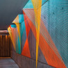 Mural de pared PRISM estilo Moderno y Geométrico de la marcha Casadeco